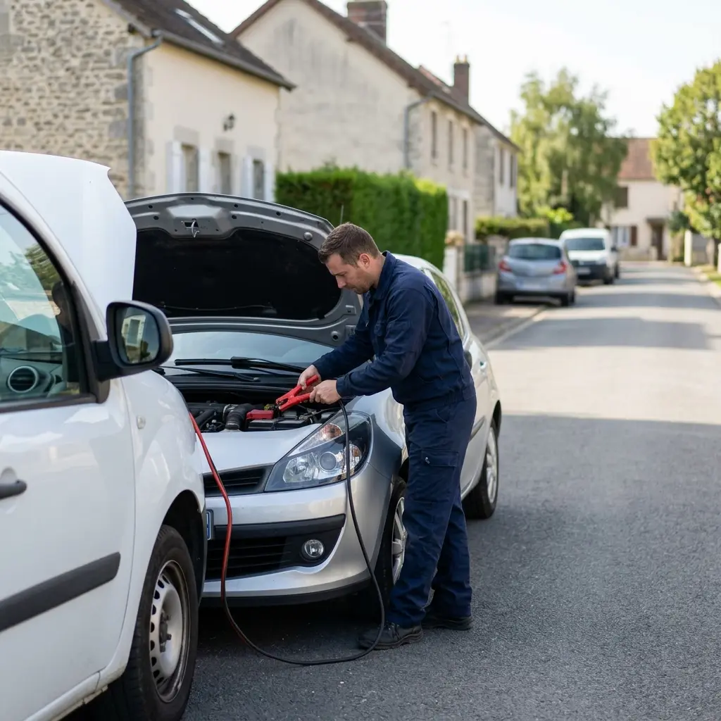 Démarrage voiture Vernou-la-Celle-sur-Seine (77670)