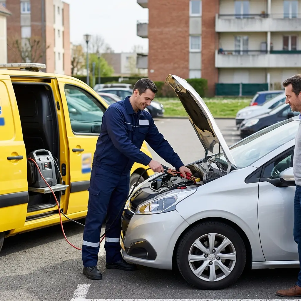 Démarrage voiture Roissy-en-Brie (77680)