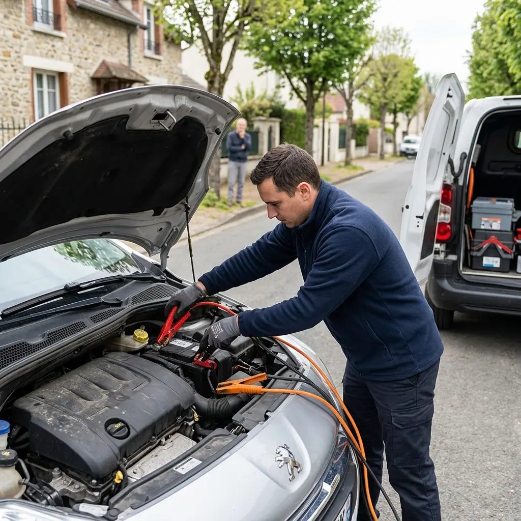 Comment se déroule le démarrage de voiture à Montigny-sur-Loing ?
