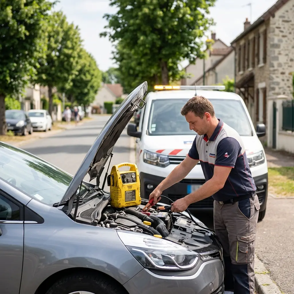 Réactions rapides dans les zones où votre voiture rencontre un problème de démarrage à Coupvray