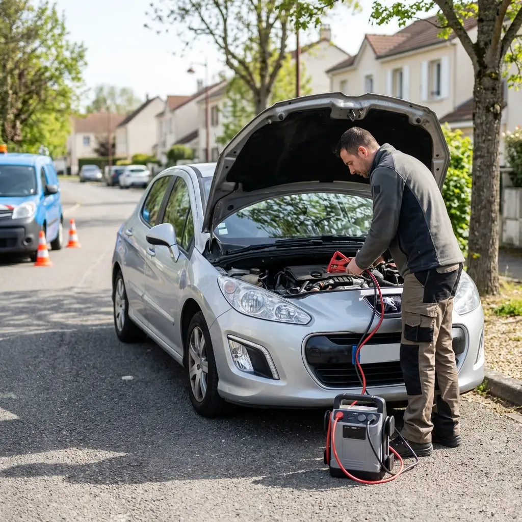 Bons réflexes en cas de panne de démarrage à Serris