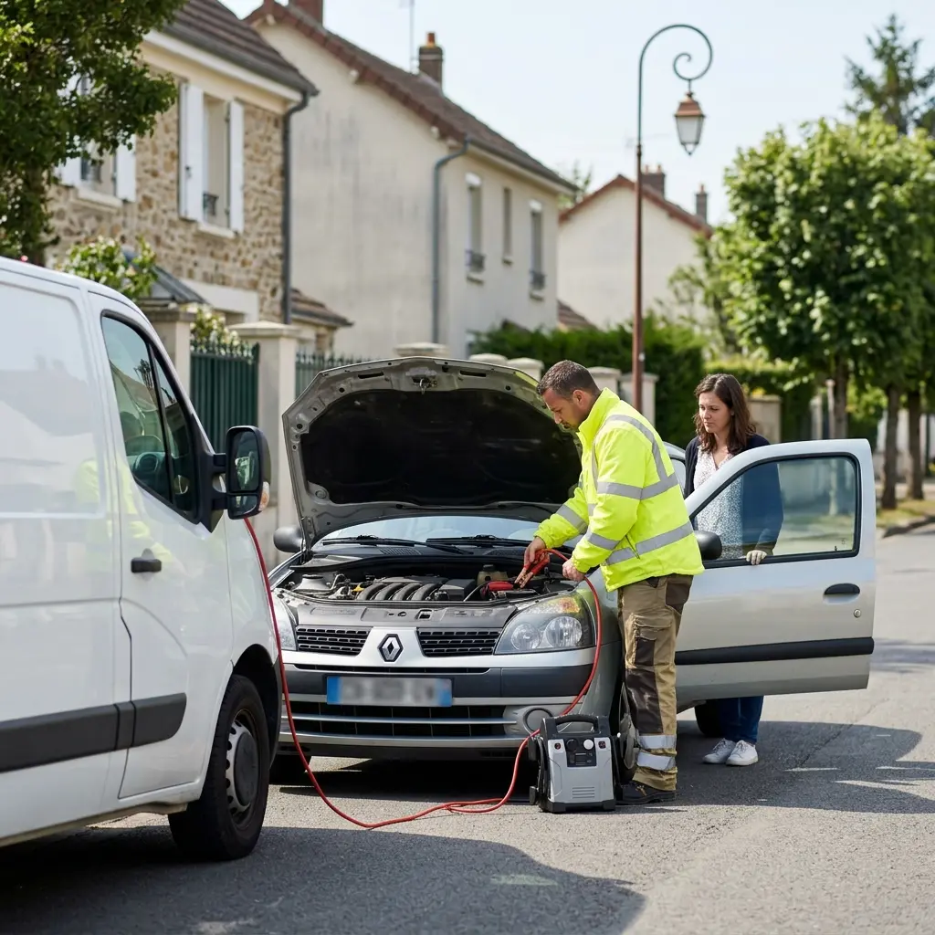 Démarrage voiture Quincy-Voisins (77860)