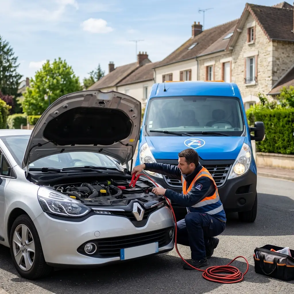 Comment se déroule le dépannage voiture à Vulaines‑sur‑Seine ?