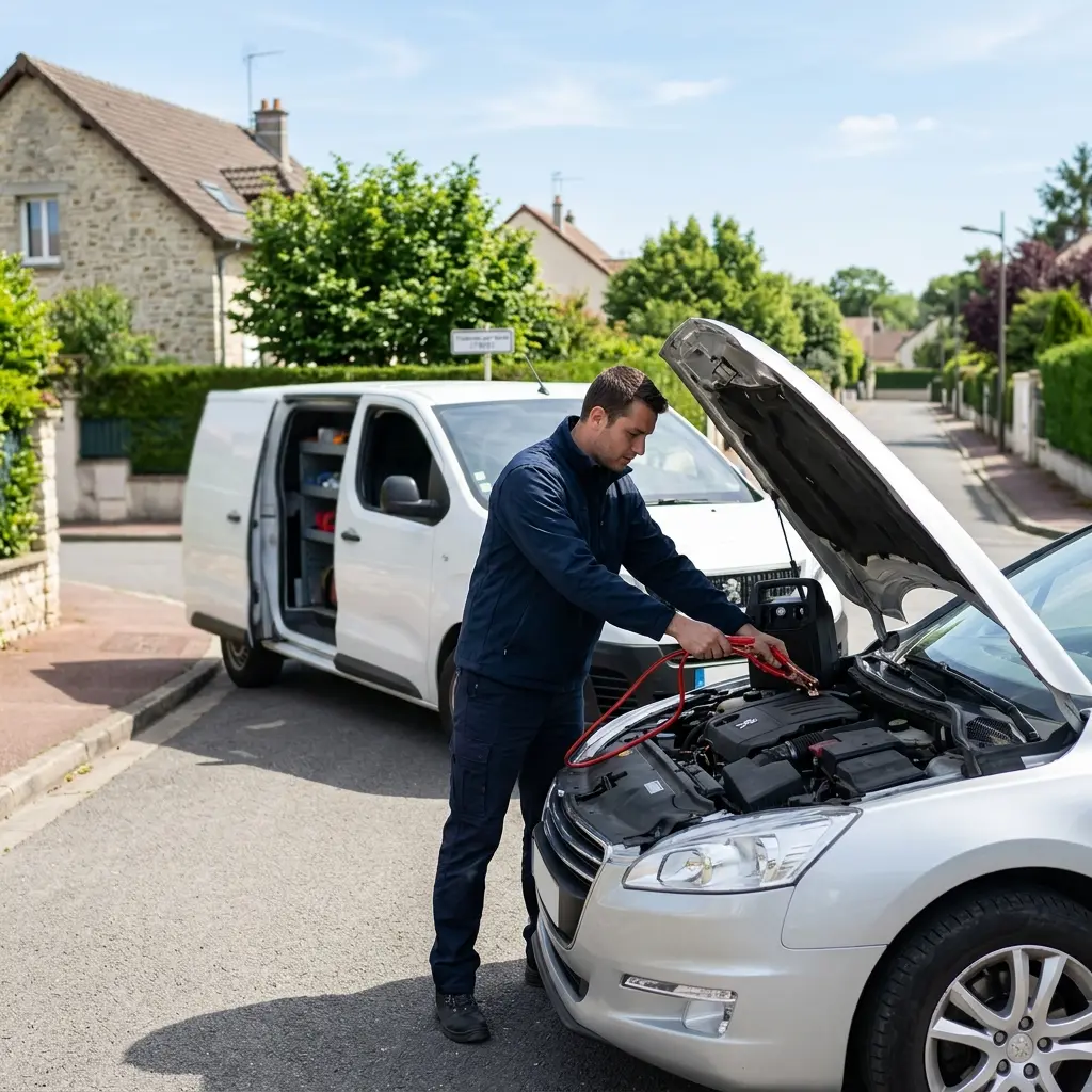 Démarrage voiture Vulaines-sur-Seine (77870)