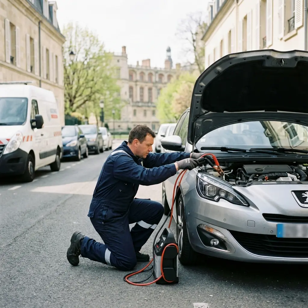 Démarrage voiture Saint-Germain-en-Laye (78112)