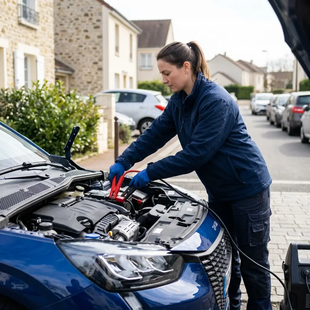 Comment se déroule le démarrage de votre voiture à Trappes ?