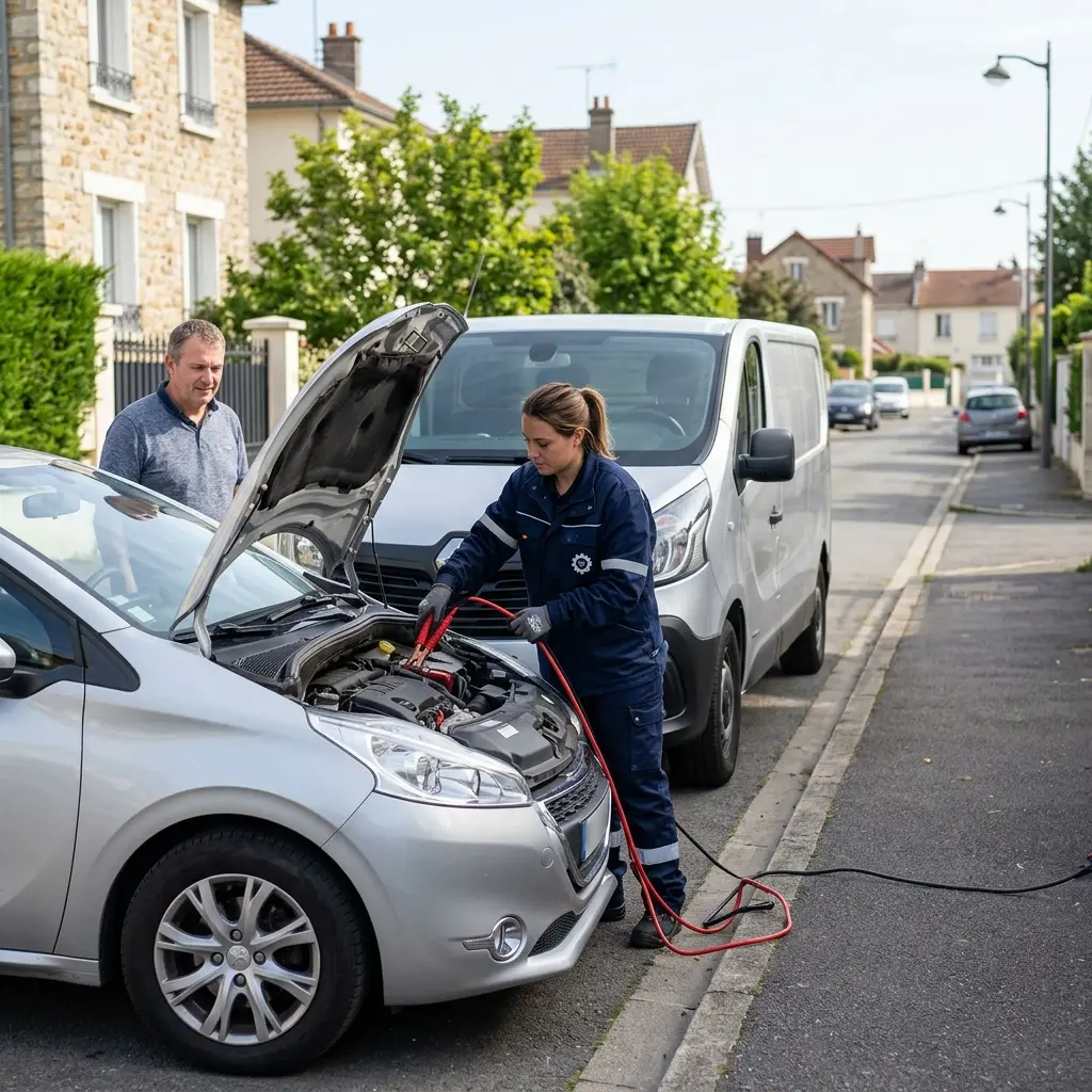Démarrage voiture Mantes-la-Jolie (78200)