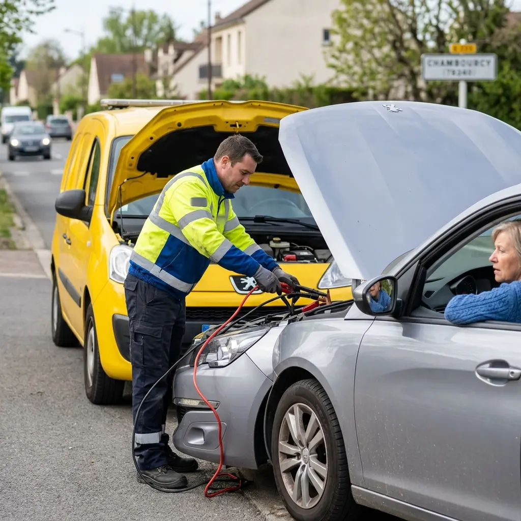 Démarrage voiture Chambourcy (78240)
