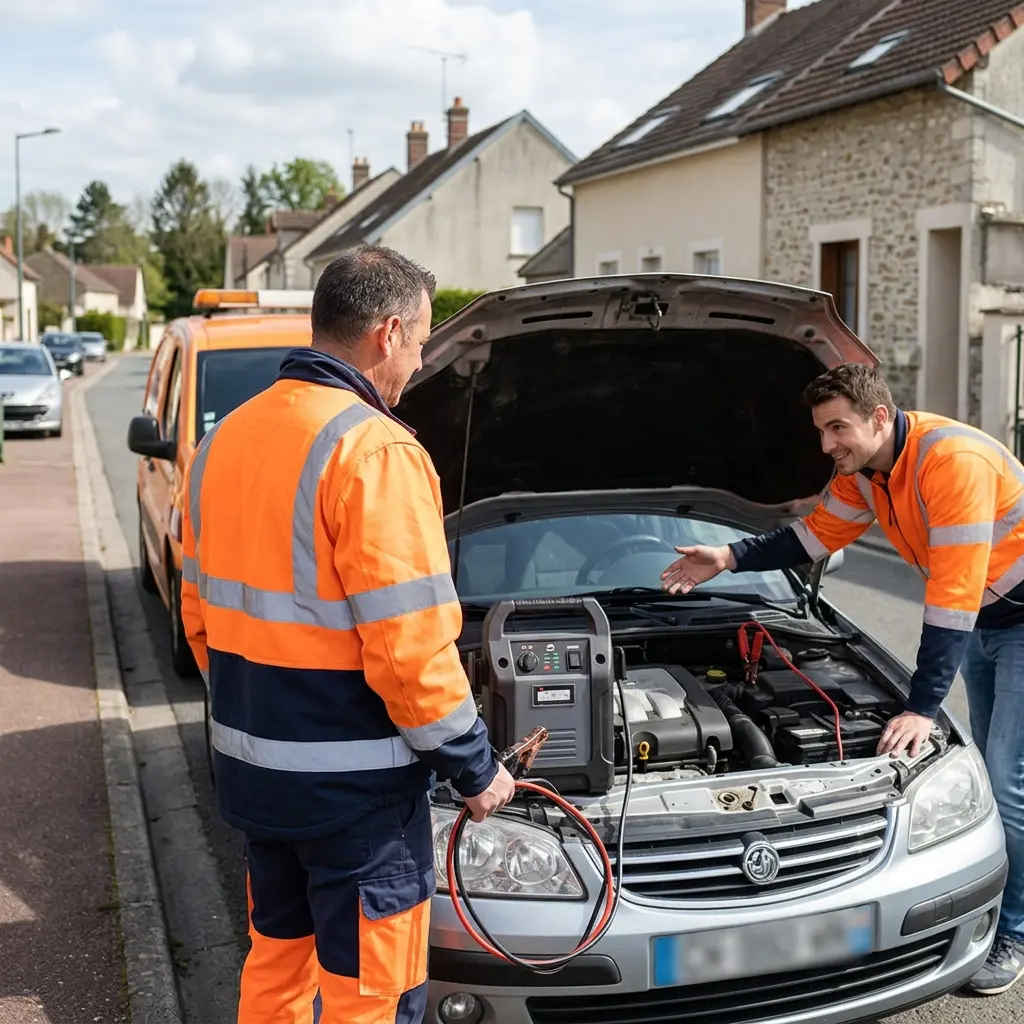 Démarrage voiture Mézy-sur-Seine (78250)