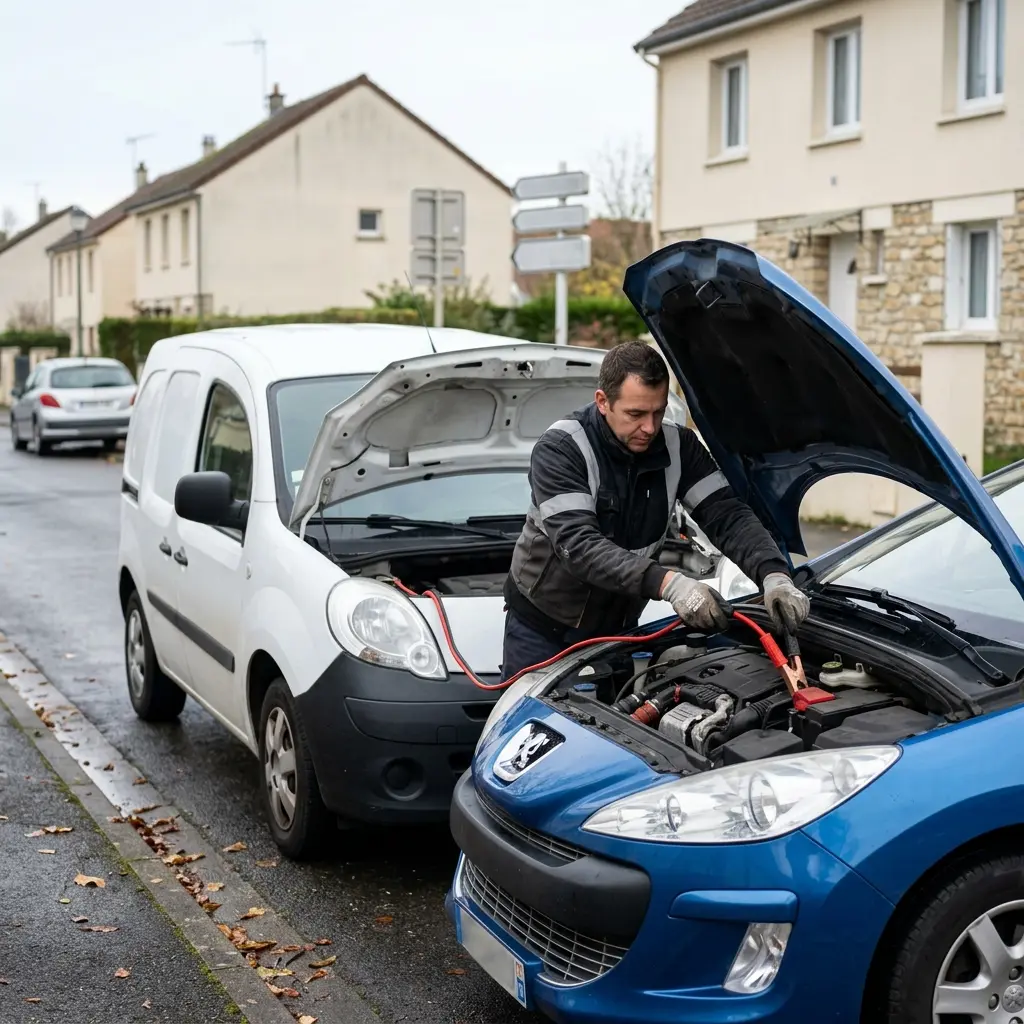 Précautions lors d'une panne moteur