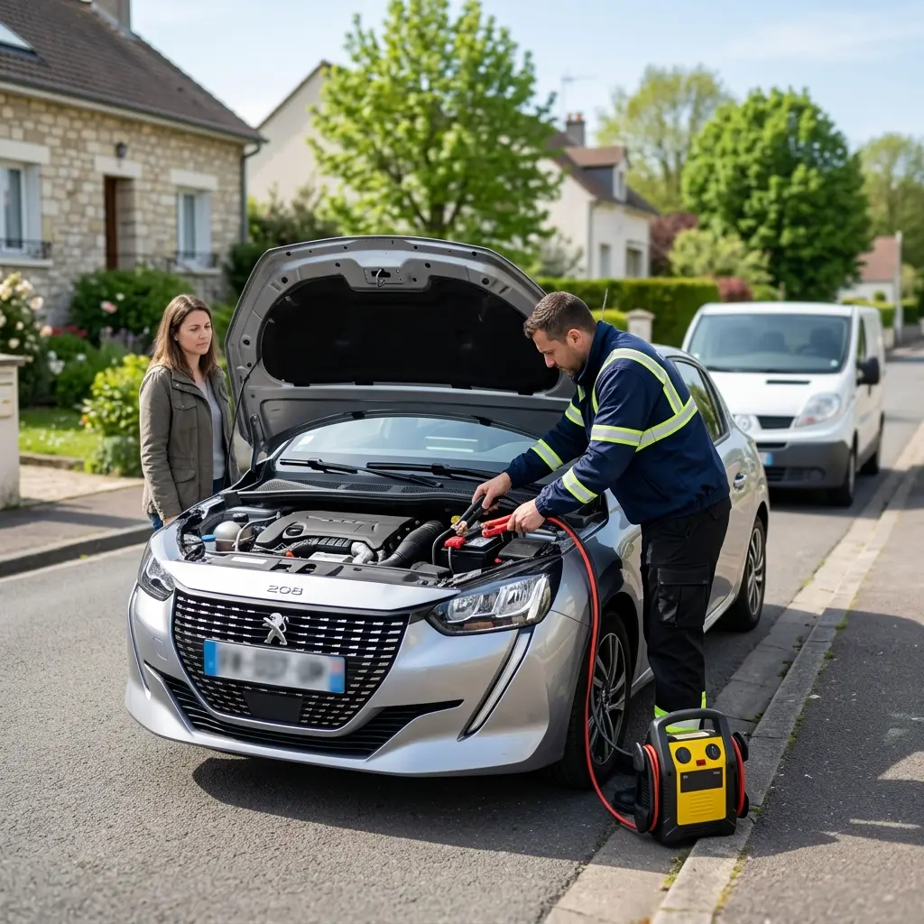 Démarrage voiture Bouafle (78410)