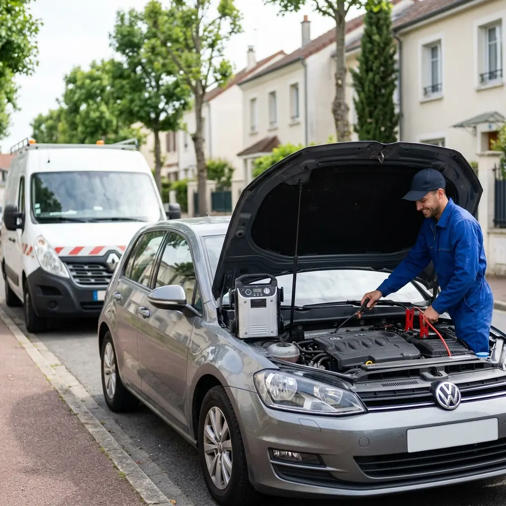 Démarrage voiture Carrières-sur-Seine (78420)
