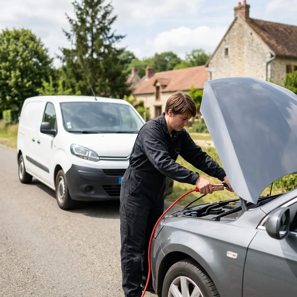 Démarrage voiture Chevreuse (78460)