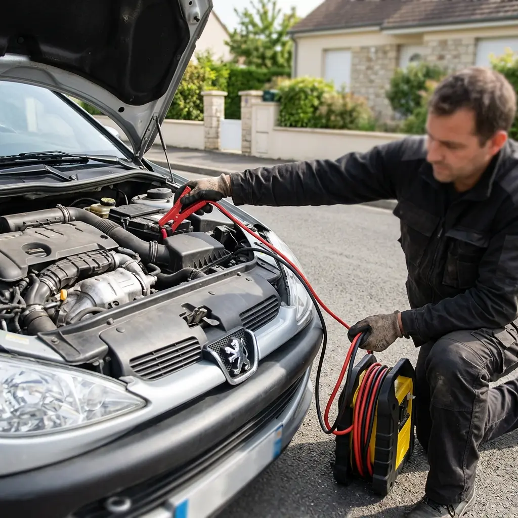 Démarrage voiture Orgeval (78630)