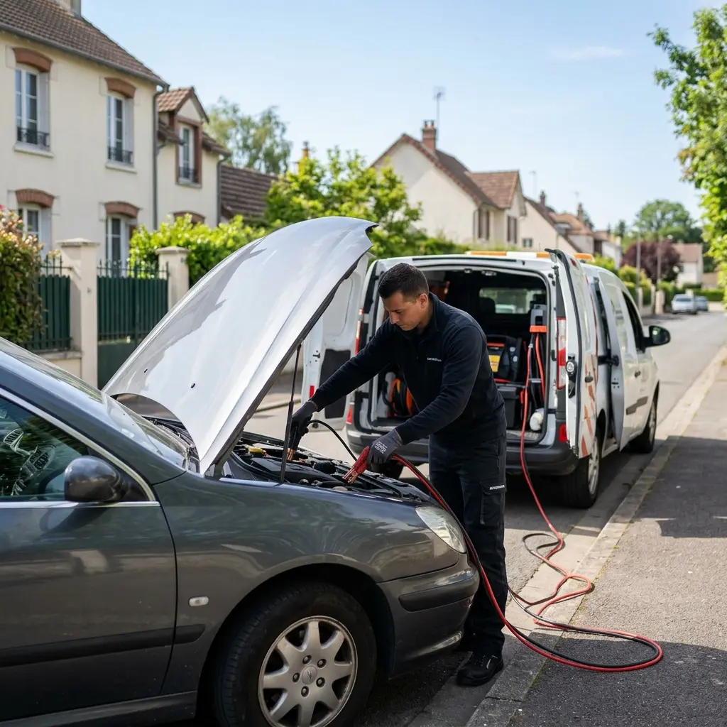 Comment réagir en attendant le dépannage à Villiers-Saint-Frédéric ?