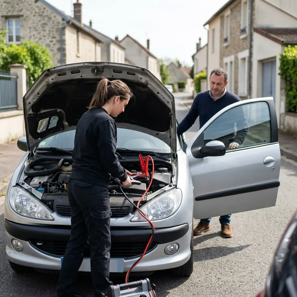 Démarrage voiture Villiers-Saint-Frédéric (78640)