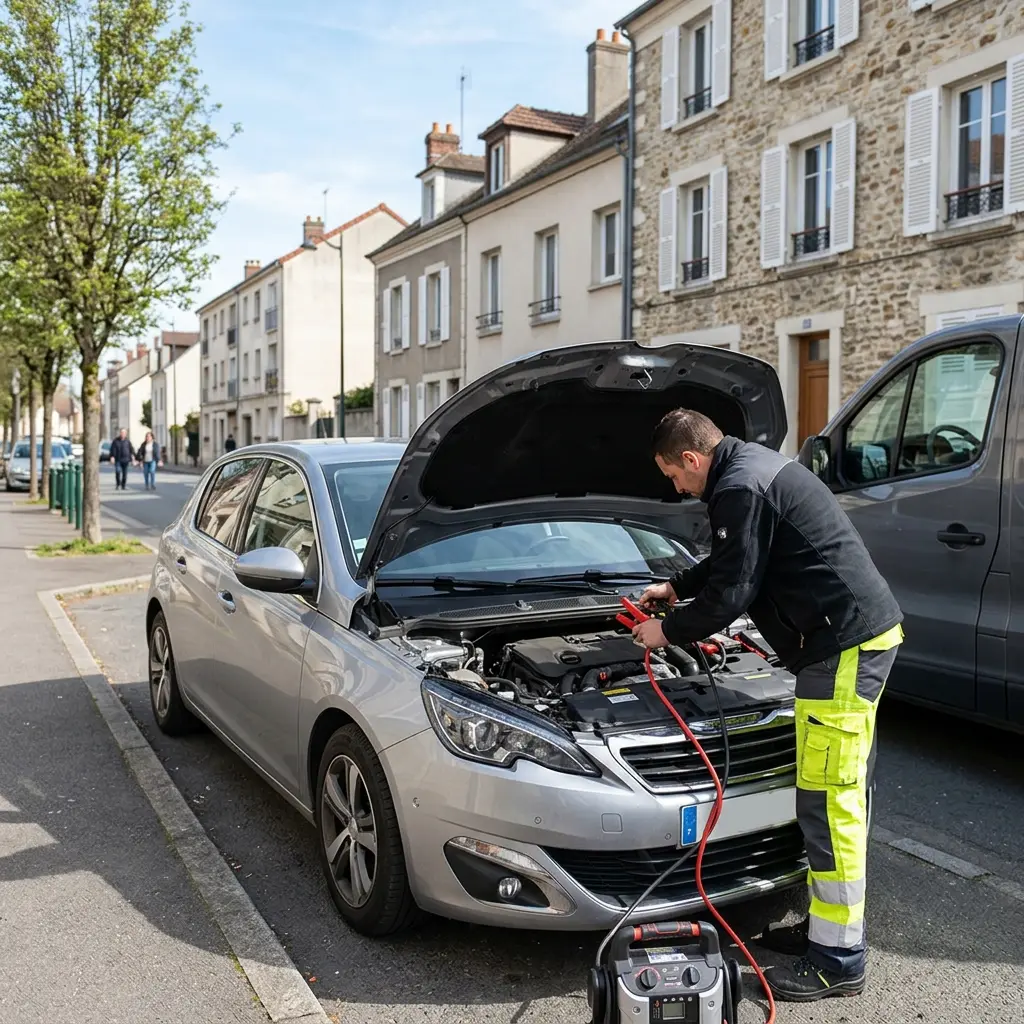 Démarrage voiture Mantes-la-Ville (78711)