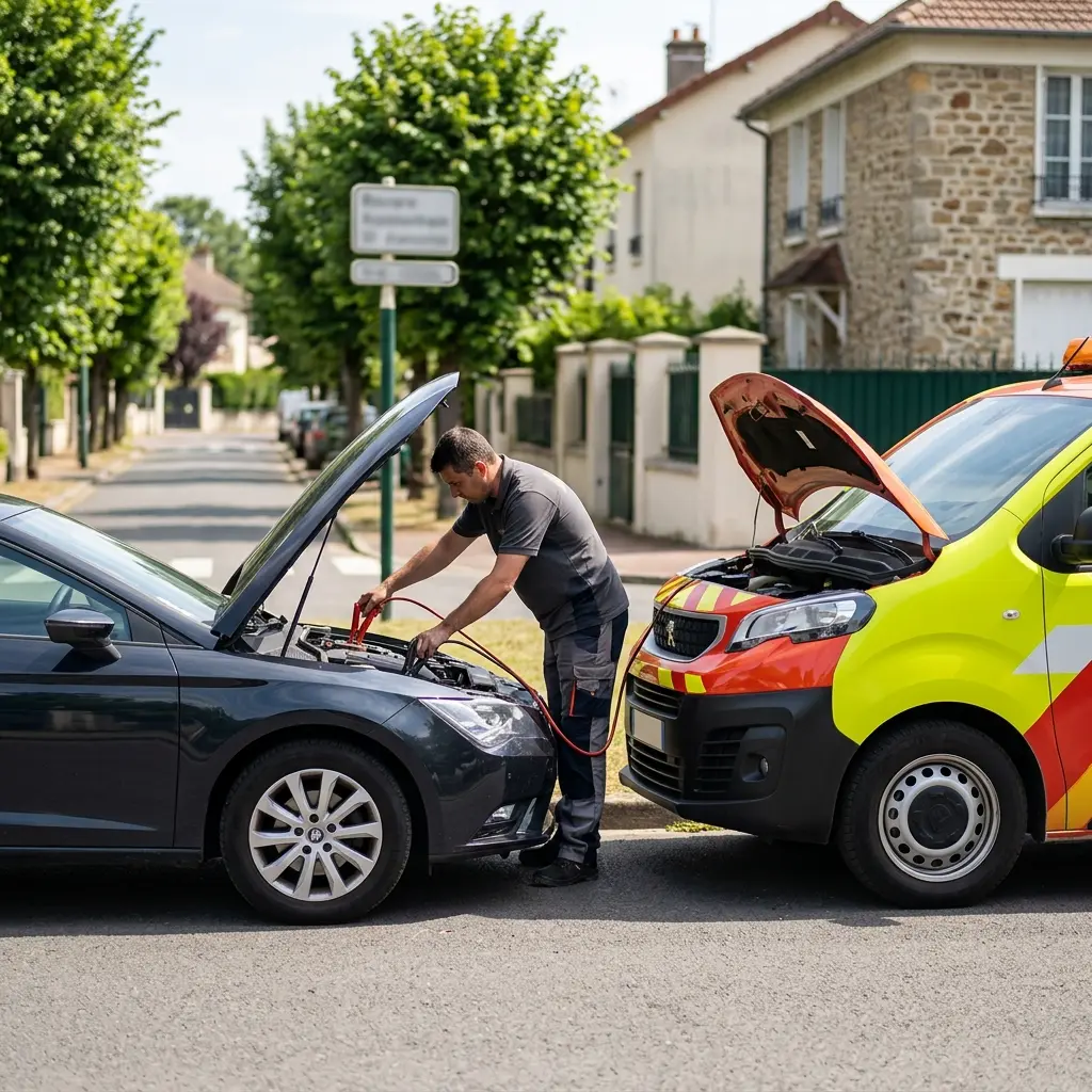 Démarrage voiture Jouars-Pontchartrain (78760)