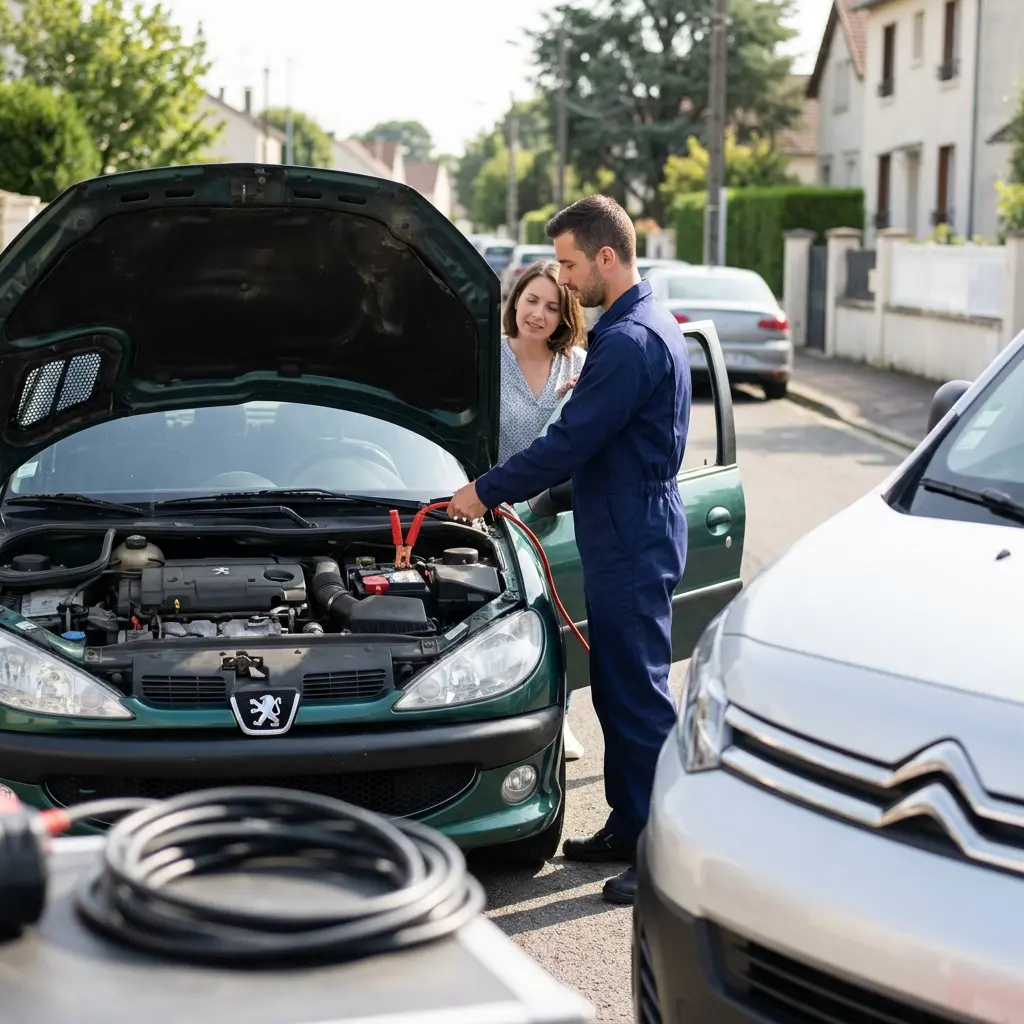 Comment se déroule l’intervention d’un démarrage de voiture à Garancières ?