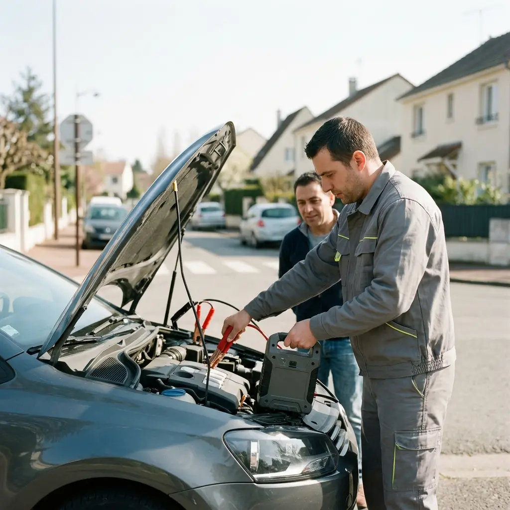 Démarrage voiture Ecquevilly (78920)