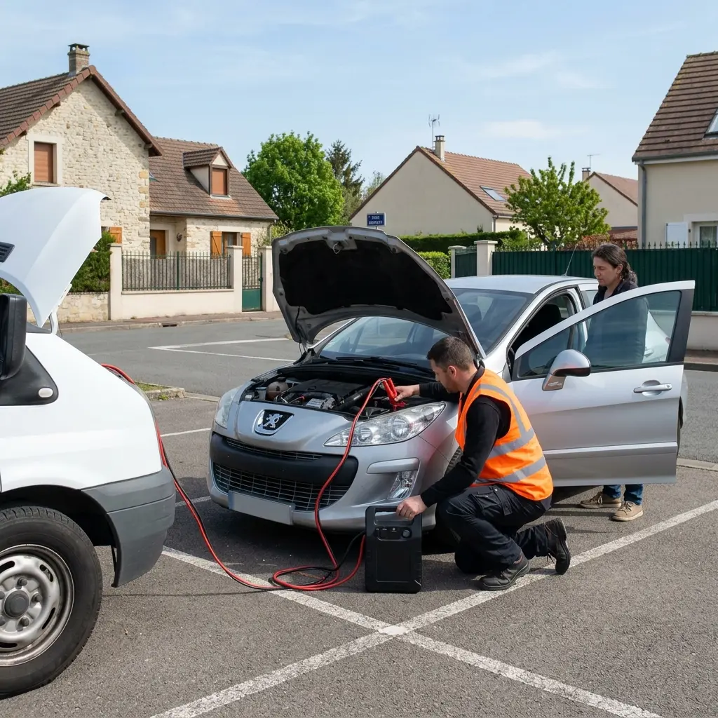 Démarrage voiture Guerville (78930)
