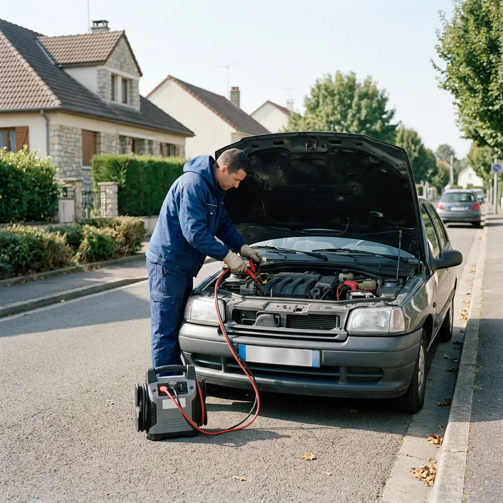 Démarrage voiture Carrières-sous-Poissy (78955)