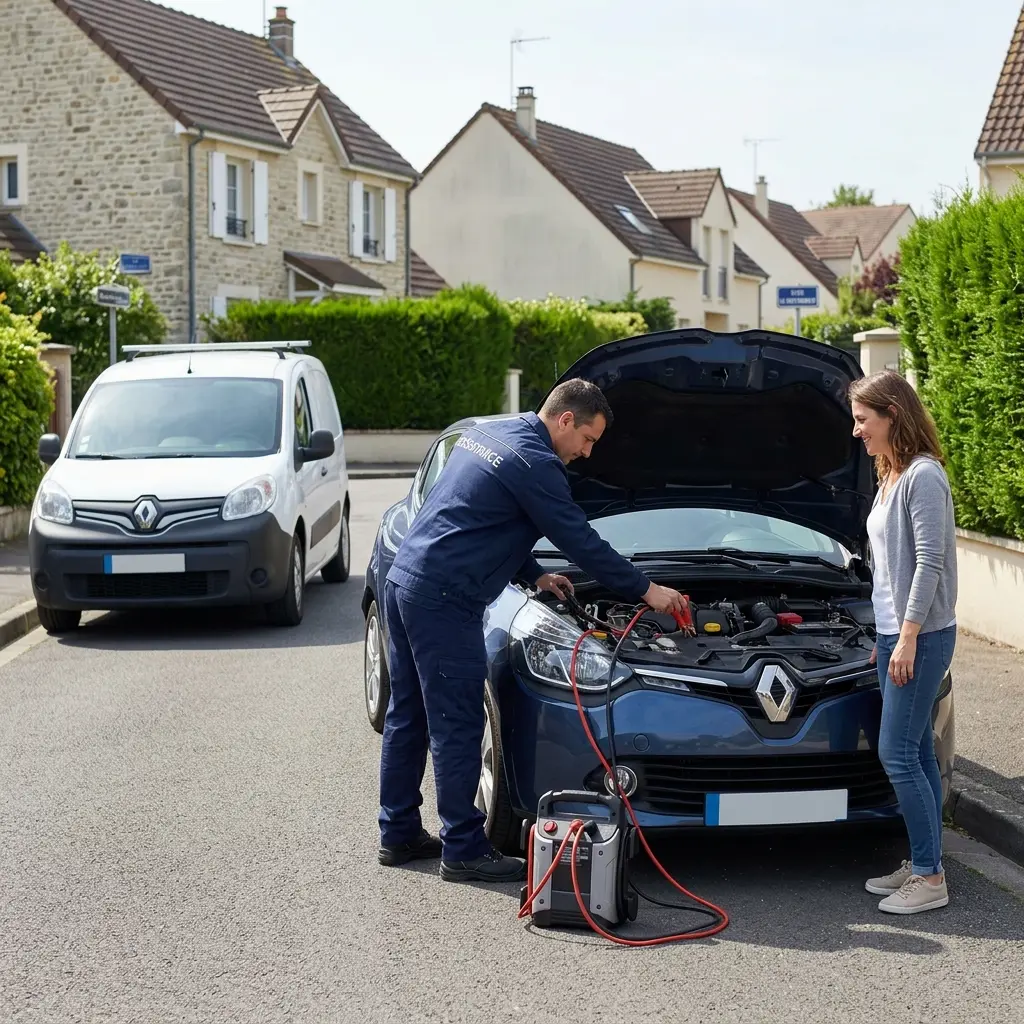 Démarrage voiture Voisins-le-Bretonneux (78960)