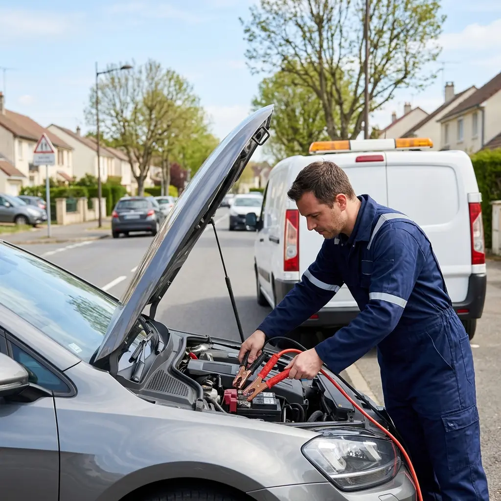 Notre méthode de diagnostic et de réparation sur place pour le démarrage de votre voiture à Lisses
