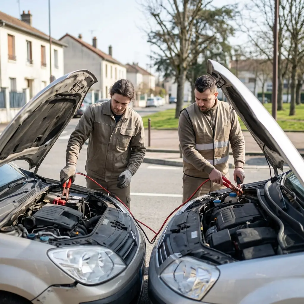 Comment se déroule le démarrage de voiture à Juvisy-sur-Orge ?