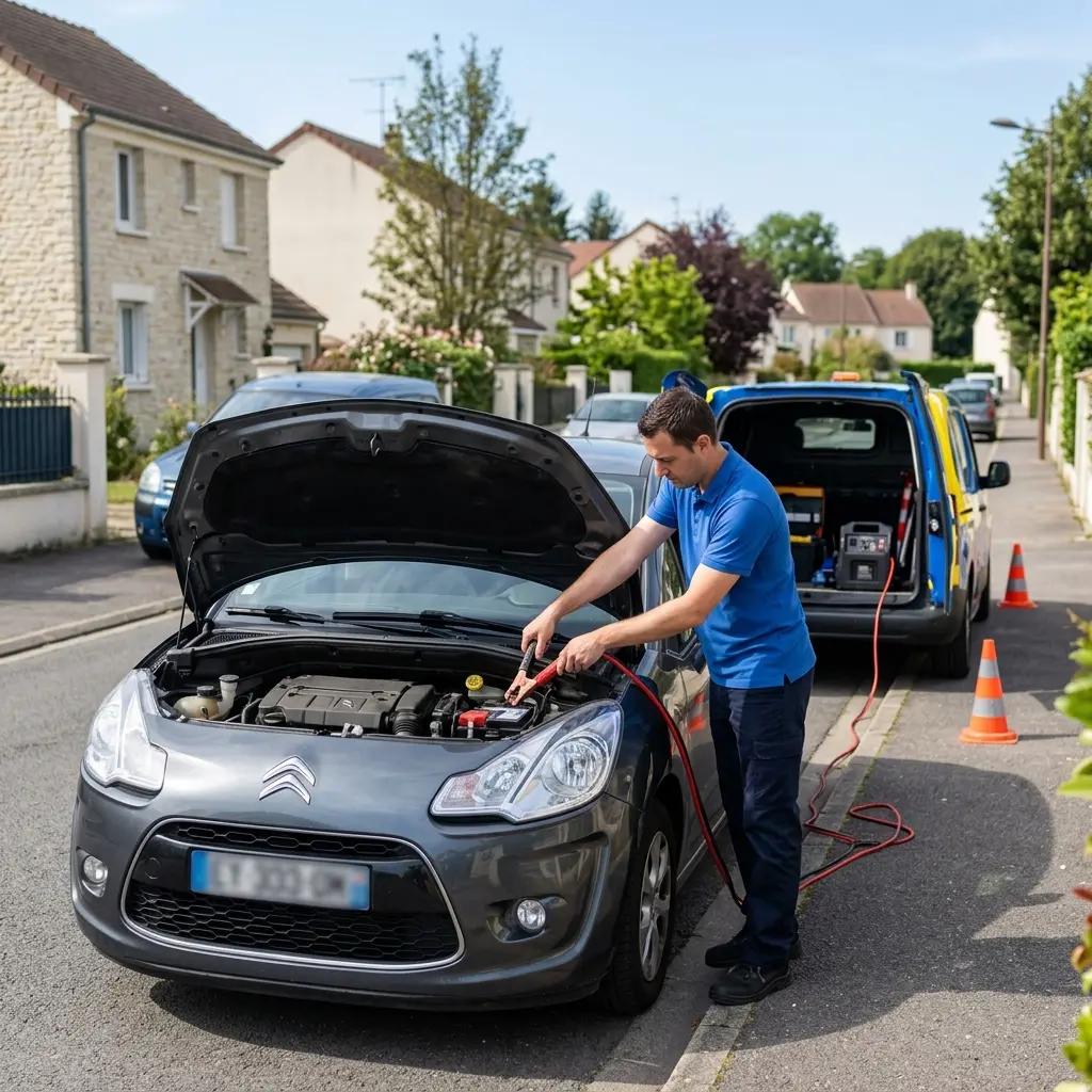 Démarrage voiture Longpont-sur-Orge (91310)