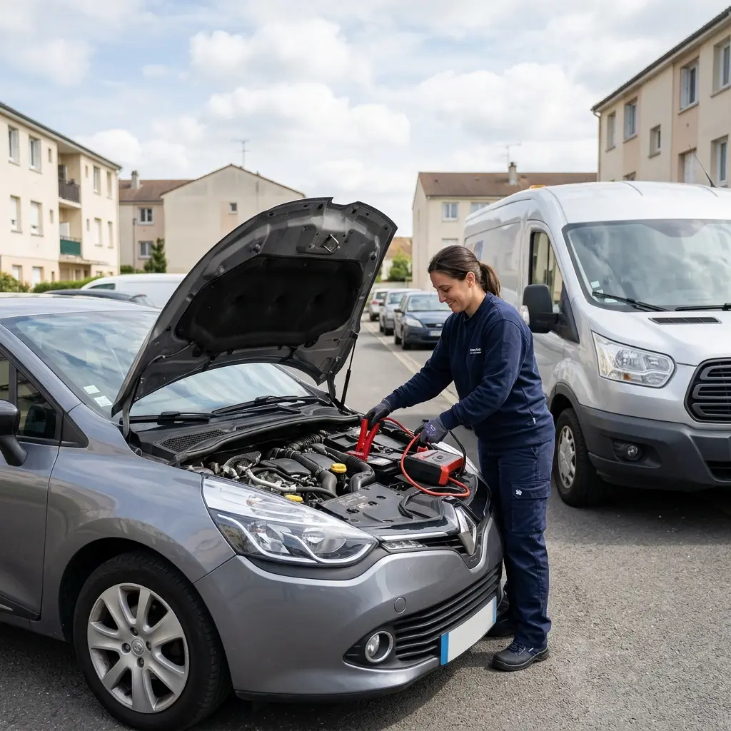 Démarrage voiture Grigny (91350)