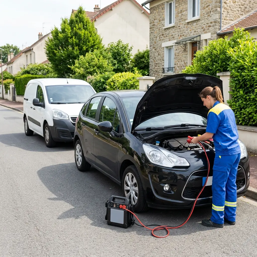 Démarrage voiture Verrières-le-Buisson (91370)