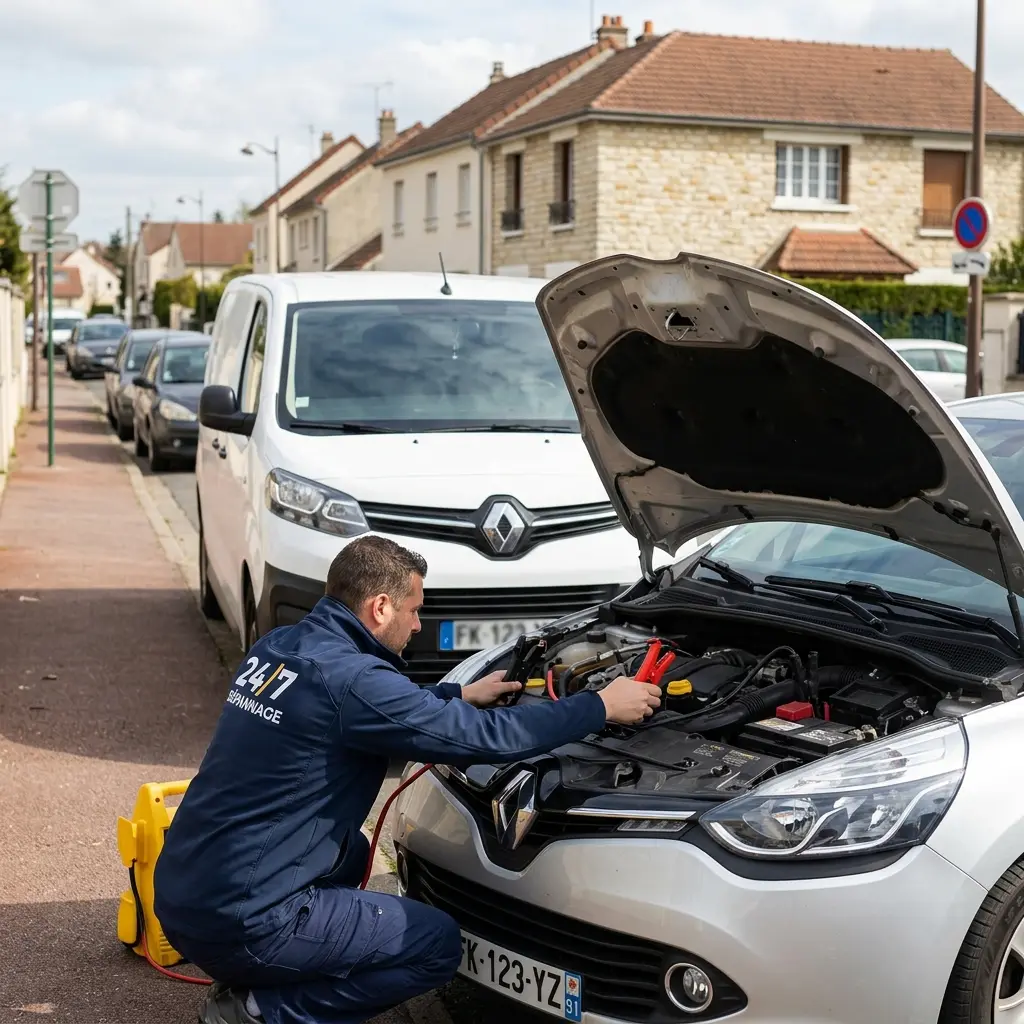 Démarrage voiture Chilly-Mazarin (91380)