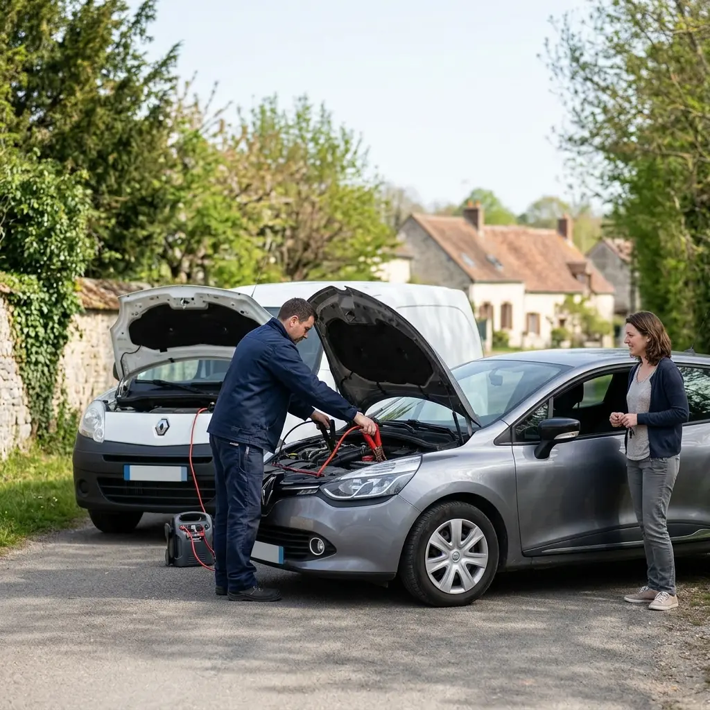 Démarrage voiture Milly-la-Forêt (91490)