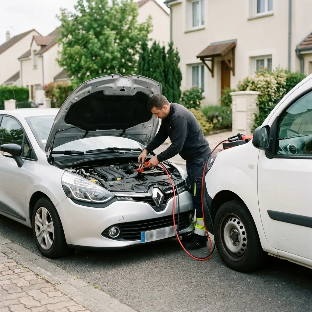 Comment se déroule le démarrage de voiture à Ormoy ?