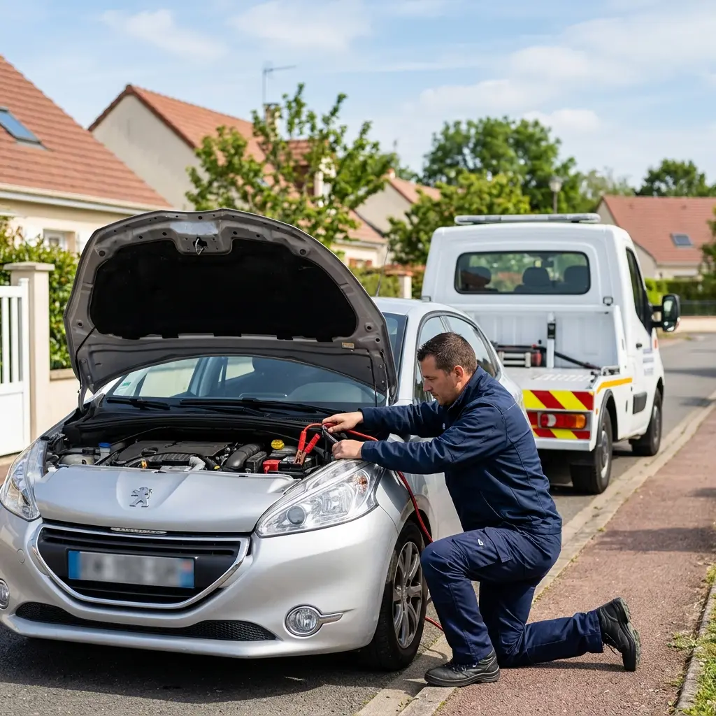 Démarrage voiture Paray-Vieille-Poste (91550)