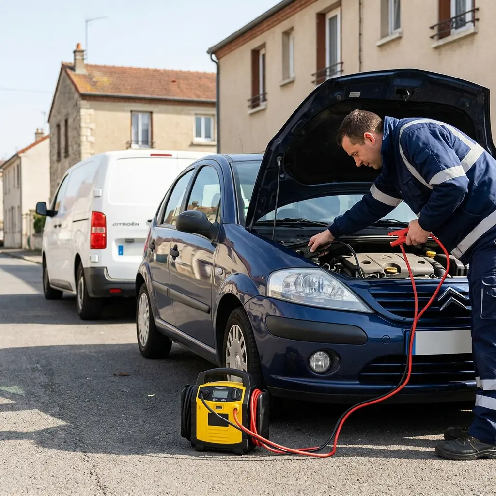 Comment se déroule le démarrage de voiture à Savigny-sur-Orge ?