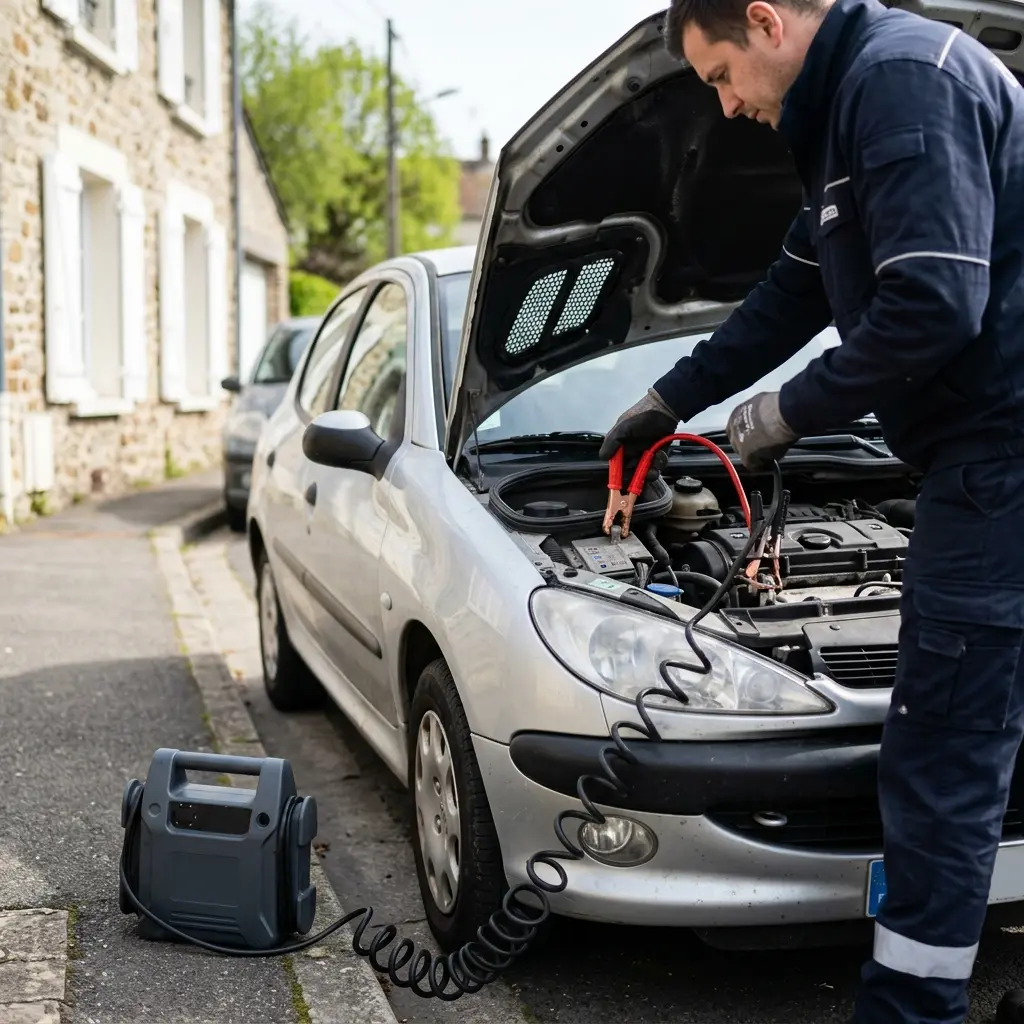 Démarrage véhicule : diagnostic et réparation sur place