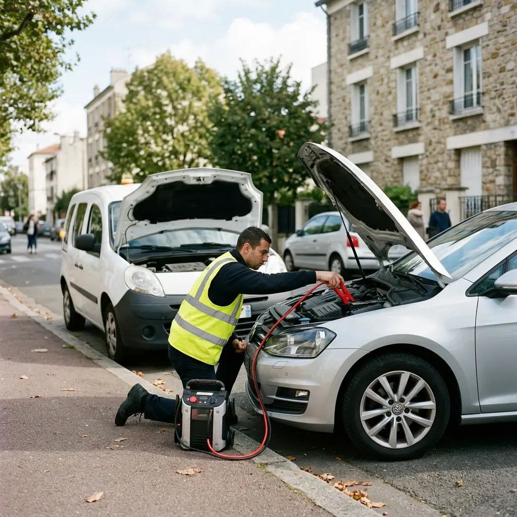 Comment se déroule le démarrage voiture à Boulogne-Billancourt ?