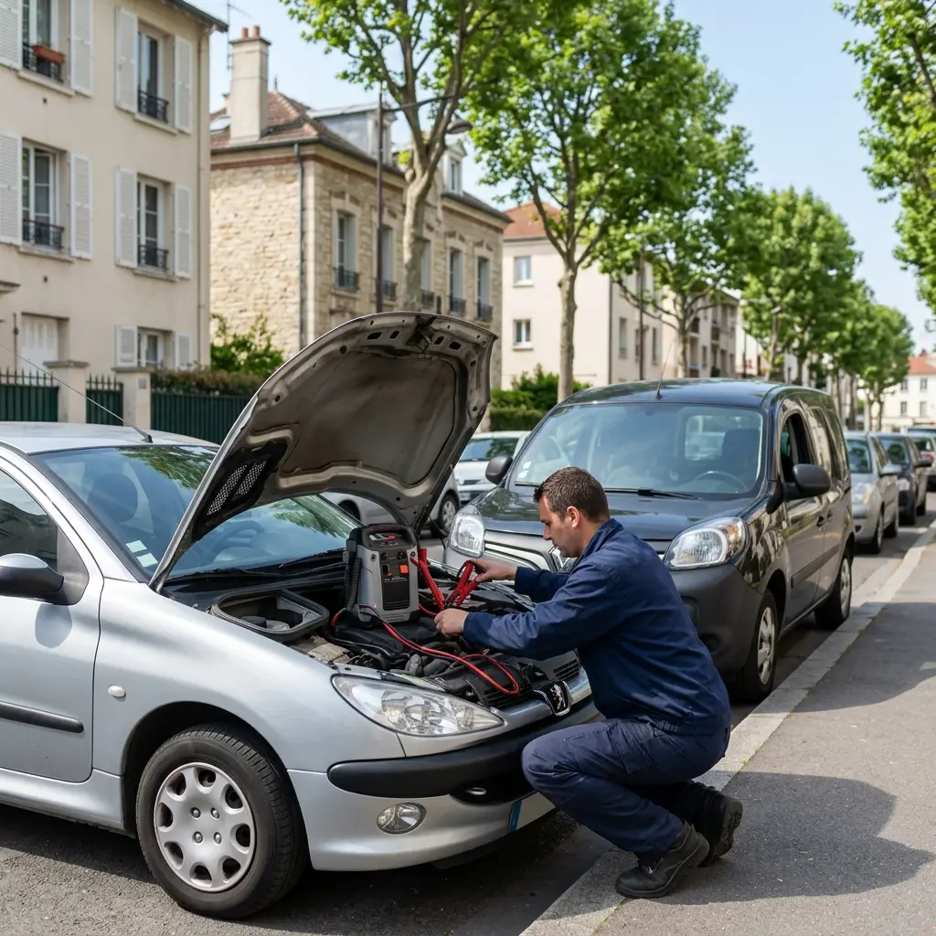 Démarrage voiture Garenne-Colombes (92250)