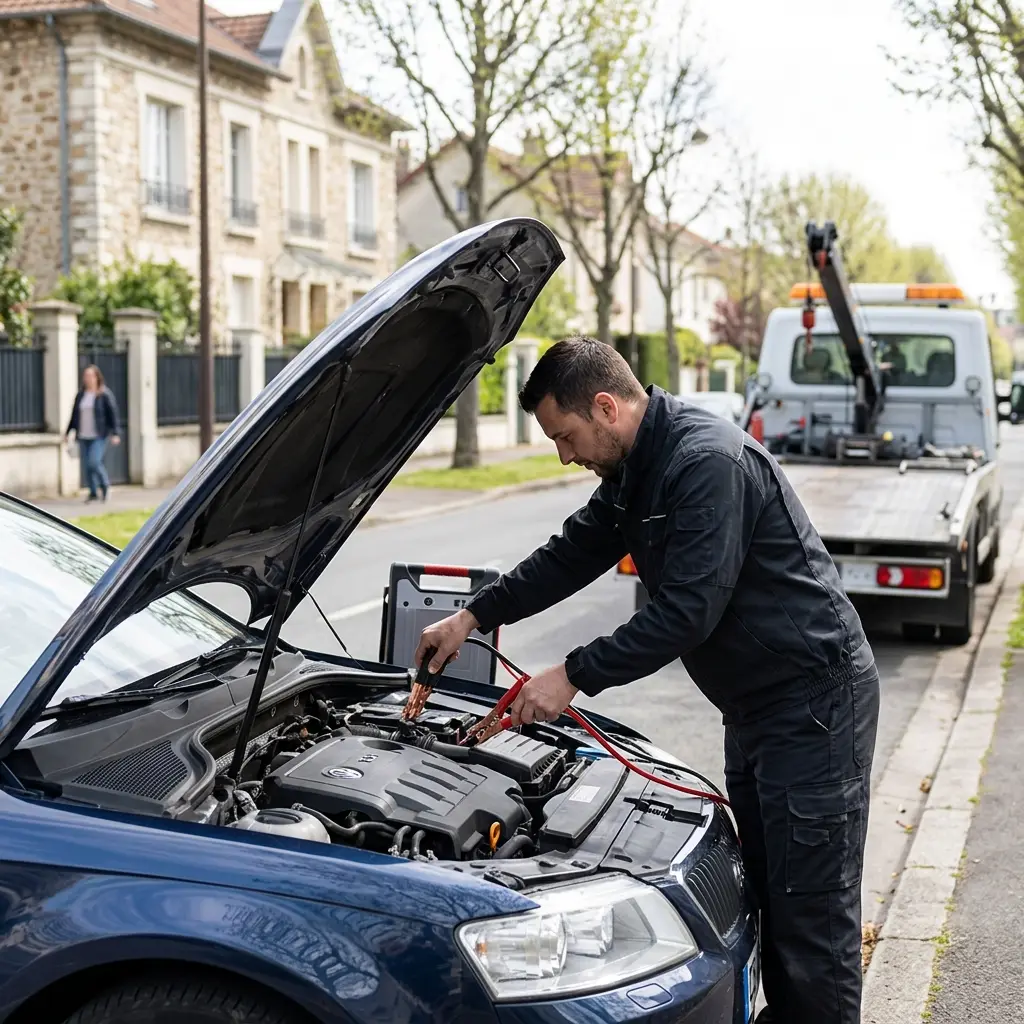 Démarrage voiture Châtillon (92320)