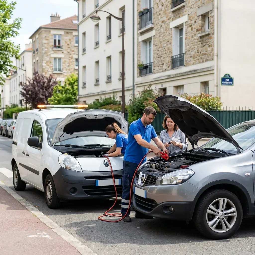 Démarrage voiture Courbevoie (92400)
