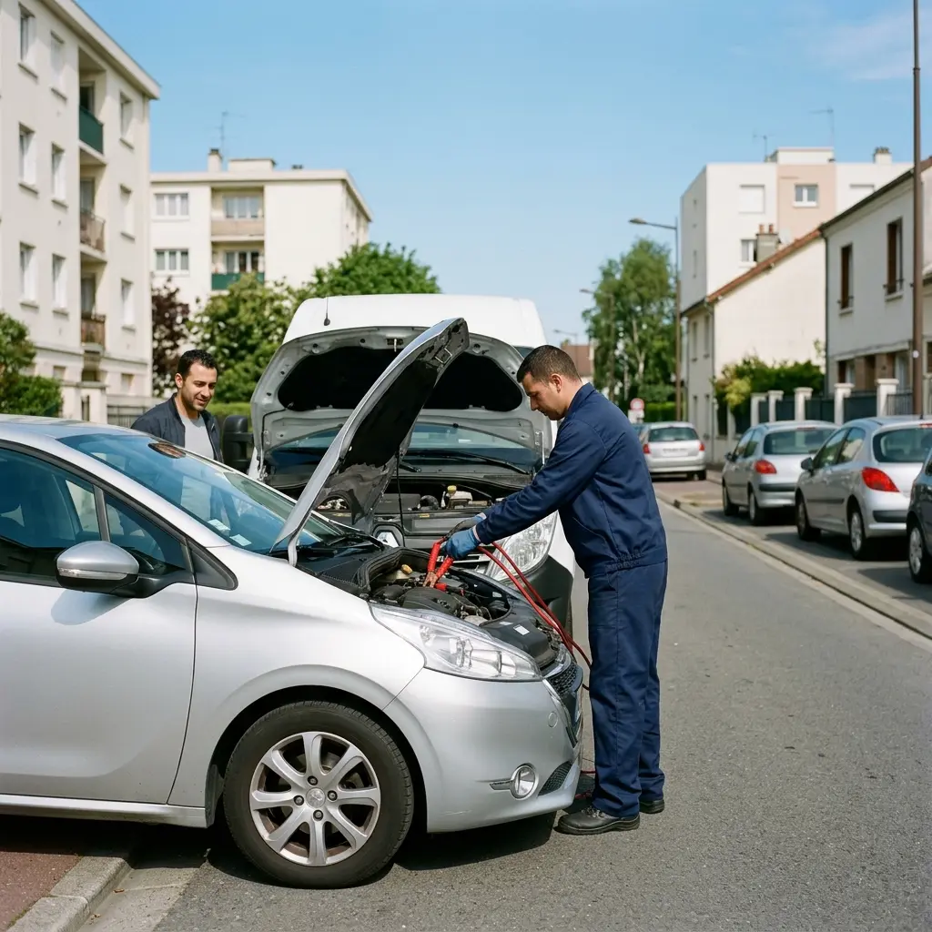 Démarrage voiture Noisy-le-Sec (93130)