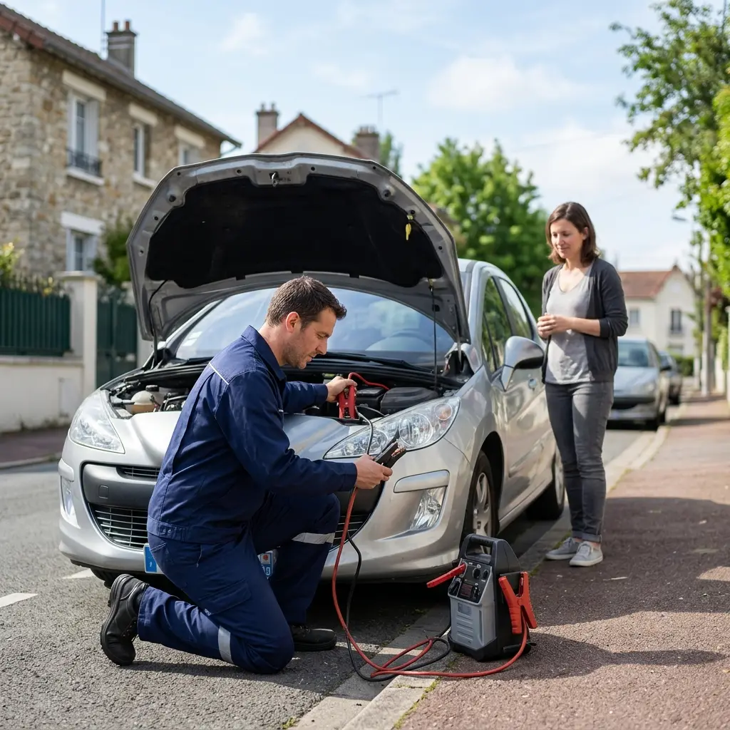 Démarrage voiture Noisy-le-Grand (93160)