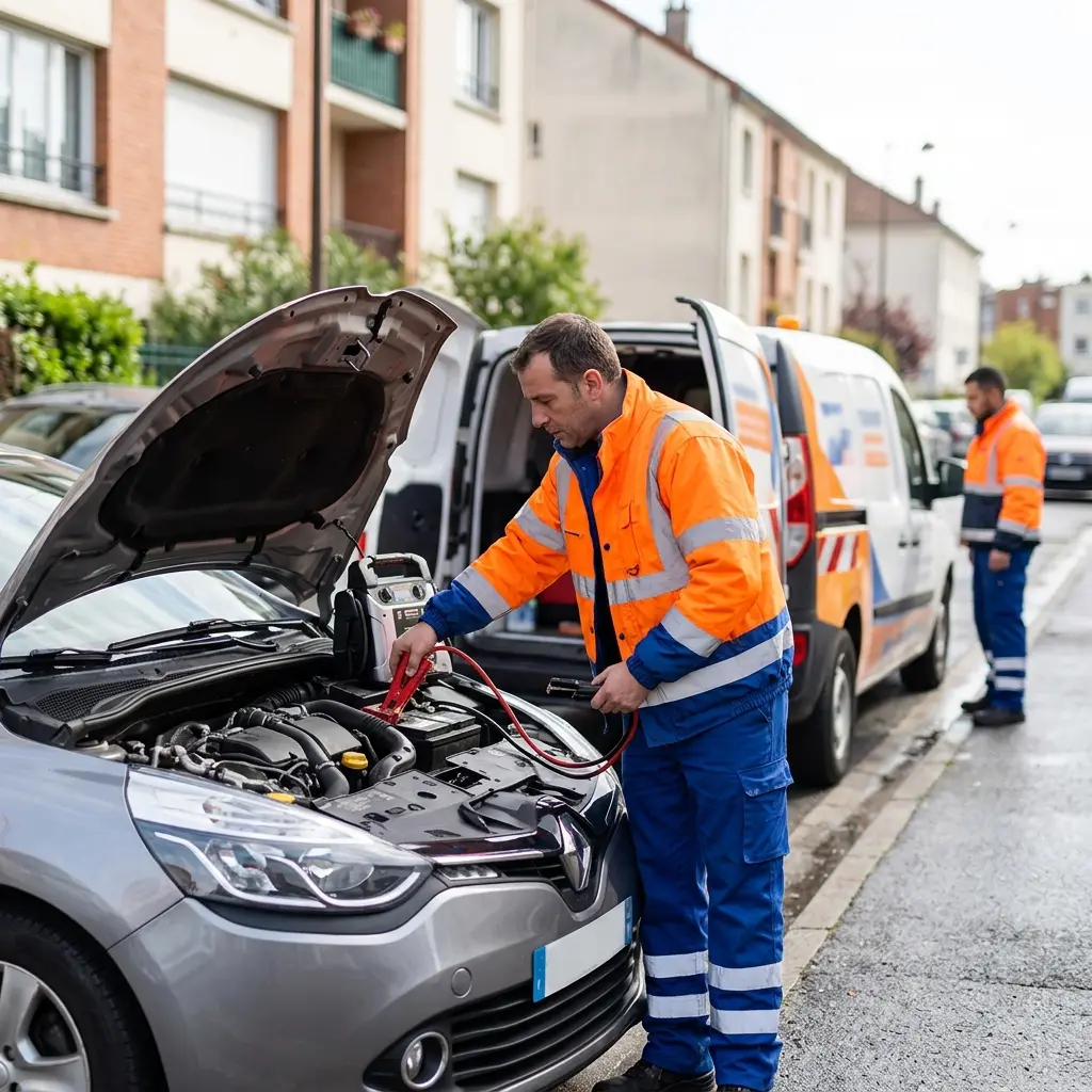 Démarrage voiture Bagnolet (93170)