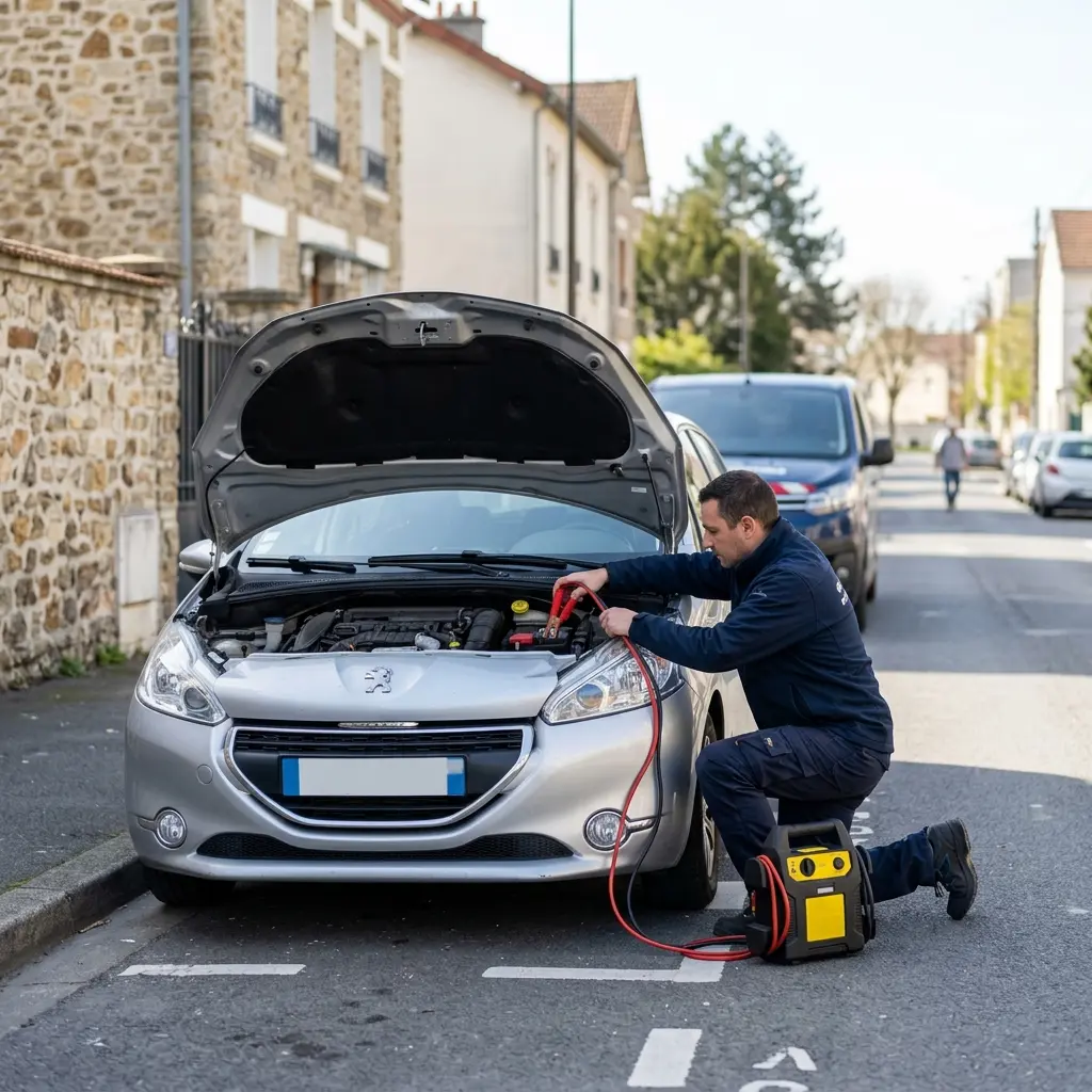 Démarrage voiture Romainville (93230)