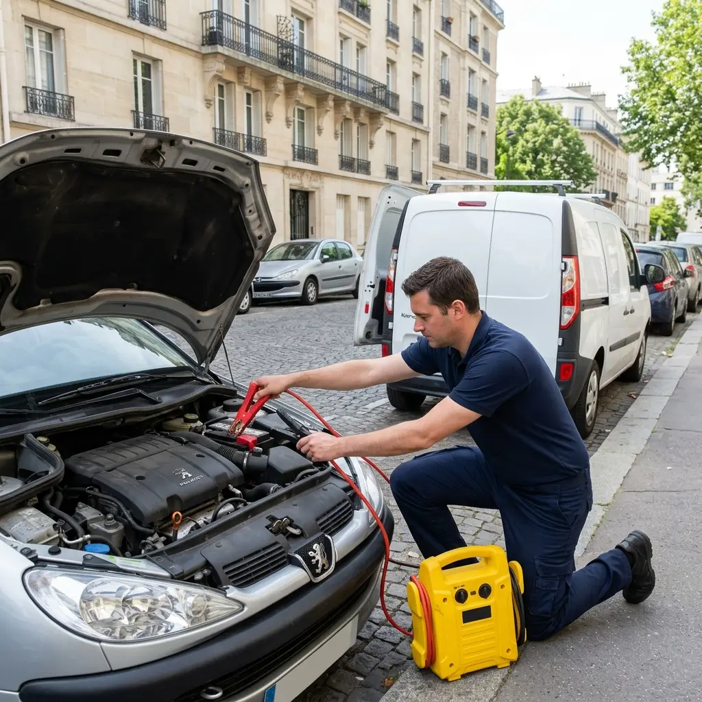 Démarrage voiture Les Lilas (93260)