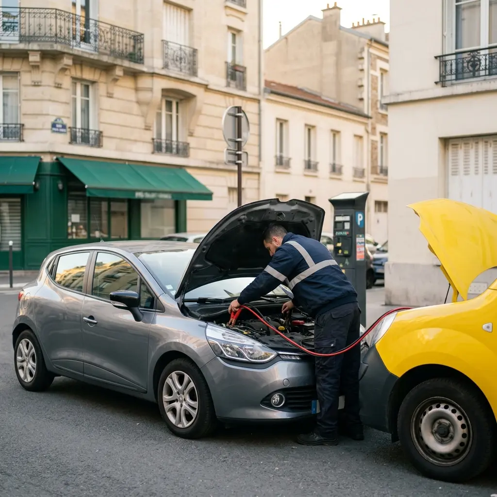 Précautions lors d'une panne automobile