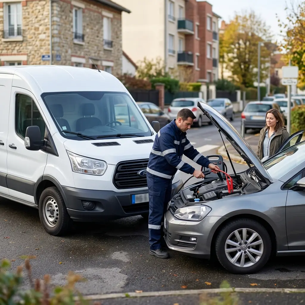 Démarrage voiture Le Bourget (93350)