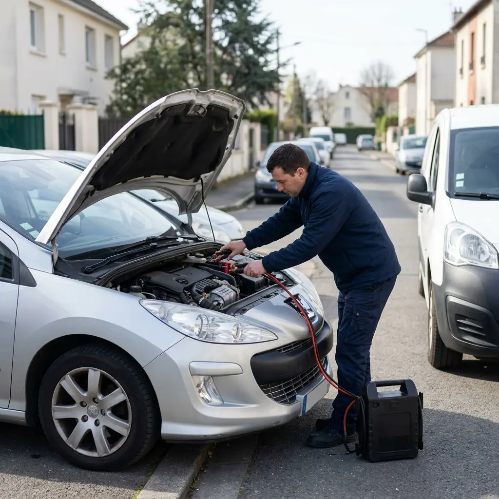 Démarrage voiture Pierrefitte-sur-Seine (93380)